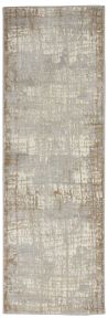 Calvin Klein Rush CK950 Ivory/Taupe Rug, 2'3" x 7'3"