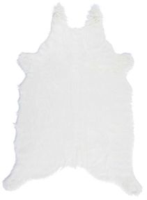 FUR FL100 WHITE 60" x 84" THROW RUG