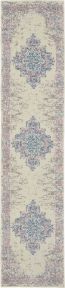 Grafix GRF14 Ivory/Pink Rug, 2'2" x 10'