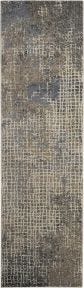 kathy ireland&#174; Home Moroccan Celebration KI383 Ivory/Grey Rug, 2'2" x 7'6"