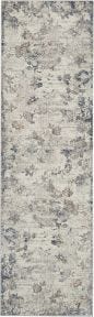 kathy ireland&#174; Home Royal Terrace KI40 Ivory/Grey Rug, 2'2" x 7'6"