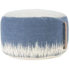 LIFE STYLES AS263 NAVY 20" X 20" X 12" POUF