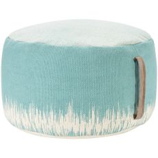 LIFE STYLES AS263 TURQUOISE 20" X 20" X 12" POUF