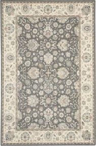 Living Treasures LI16 Grey/Ivory Rug