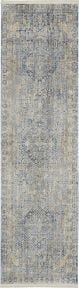 Lustrous Weave LUW02 Blue/Ivory Rug, 2'2" x 7'6"