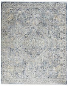 Lustrous Weave LUW02 Blue/Ivory Rug