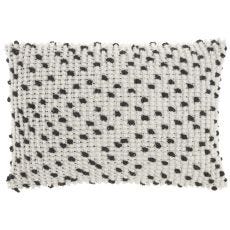 OUTDOOR PILLOW IH013 BLACK 14" X 20" THROW PILLOW