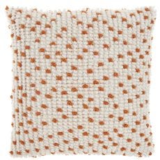 OUTDOOR PILLOW IH013 ORANGE 18" X 18" THROW PILLOW