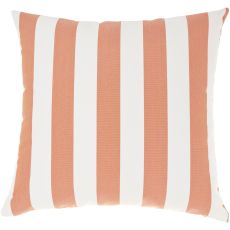 OUTDOOR PILLOW L0388 CORAL 18" X 18" THROW PILLOW