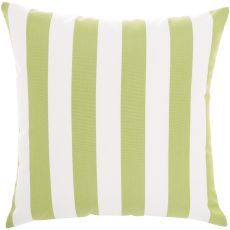 OUTDOOR PILLOW L0388 GREEN 18" X 18" THROW PILLOW