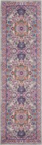 Passion PSN20 Light Grey/Pink Rug 1'10" x 6'