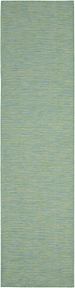 Positano POS01 Blue/Green Rug 2'2" x 8'