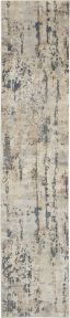 Quarry QUA01 Beige/Grey Rug 2'2" x 10'