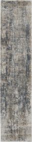 Quarry QUA02 Blue/Beige Rug 2'2" x 10'