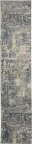 Quarry QUA04 Grey/Beige Rug 2'2" x 10'