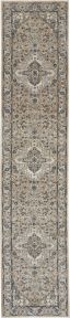 Quarry QUA05 Beige/Grey Rug 2'2" x 10'