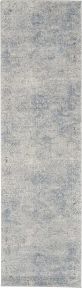 Rustic Textures RUS09 Ivory/Light Blue Rug 2'2" x 7'6"