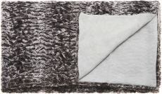 FUR N9507 GREY 50" x 70" THROW BLANKET