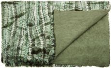 FUR N9551 GREEN 50" x 70" THROW BLANKET