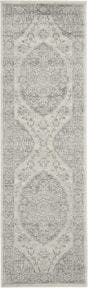 Tranquil TRA05 Ivory/Grey Rug 2'3" x 7'3"