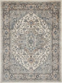 Quarry QUA05 Ivory/Grey Rug