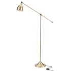 54" HAF1G GOLD METAL FLOOR LAMP