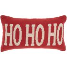 HOLIDAY PILLOW DC120 RED 12" X 22" THROW PILLOW