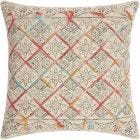 LIFE STYLES AA786 MULTICOLOR 20" x 20" THROW PILLOW