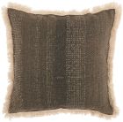 LIFE STYLES AS301 CHARCOAL 18" x 18" THROW PILLOW