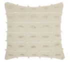 LIFE STYLES DL025 NATURAL 18" x 18" THROW PILLOW