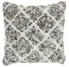 LIFE STYLES DL902 CHARCOAL 24" x 24" THROW PILLOW
