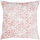 LIFE STYLES QY551 CORAL 20" x 20" THROW PILLOW