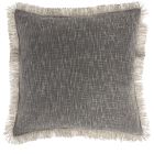 57 GRAND BY NICOLE CURTIS ZH017 CHARCOAL 22" X 22" THROW PILLOW