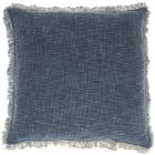 57 GRAND BY NICOLE CURTIS ZH017 NAVY 22" X 22" THROW PILLOW