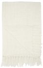 OUTDOOR THROWS IH018 IVORY 50 x 60 THROW BLANKET