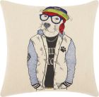 TRENDY, HIP, NEW-AGE RN340 NATURAL 18" x 18" THROW PILLOW