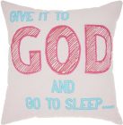 LIFE STYLES RN905 MULTICOLOR 18" x 18" THROW PILLOW