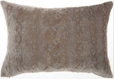 LIFE STYLES HR020 CHARCOAL 14" x 20" THROW PILLOW