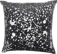 LUMINESCENCE QY168 CHARCOAL 18" x 18" THROW PILLOW