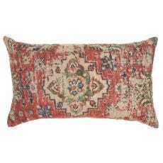 57 GRAND BY NICOLE CURTIS GT423 RUST 14" X 24" THROW PILLOW