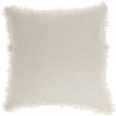 57 GRAND BY NICOLE CURTIS ZH017 IVORY 22" X 22" THROW PILLOW