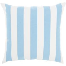 OUTDOOR PILLOW L0388 TURQUOISE 18" X 18" THROW PILLOW