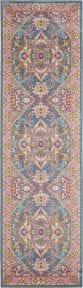 Passion PSN20 Teal Multicolor Rug 1'10" x 6'