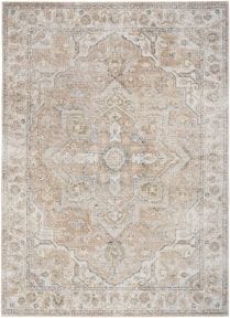 Astra Washables ASW12 Beige  Area Rug