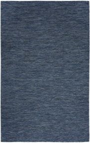 Washable Solutions WSL01 Navy Blue Area Rug