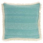 LIFE STYLES AS301 TURQUOISE 18" X 18" THROW PILLOW