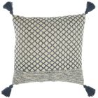 LIFE STYLES CN623 NAVY 18" X 18" THROW PILLOW