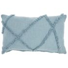 LIFE STYLES SH018 AQUA 14" X 24" THROW PILLOW