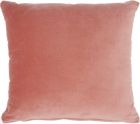 LIFE STYLES SS900 BLUSH COTTON VELVET 16" x 16" THROW PILLOW