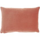 LIFE STYLES SS900 BLUSH COTTON VELVET 14" X 20" THROW PILLOW